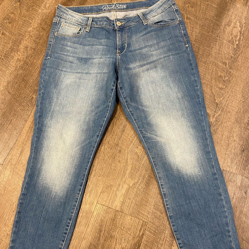 Rockstar blue jeans